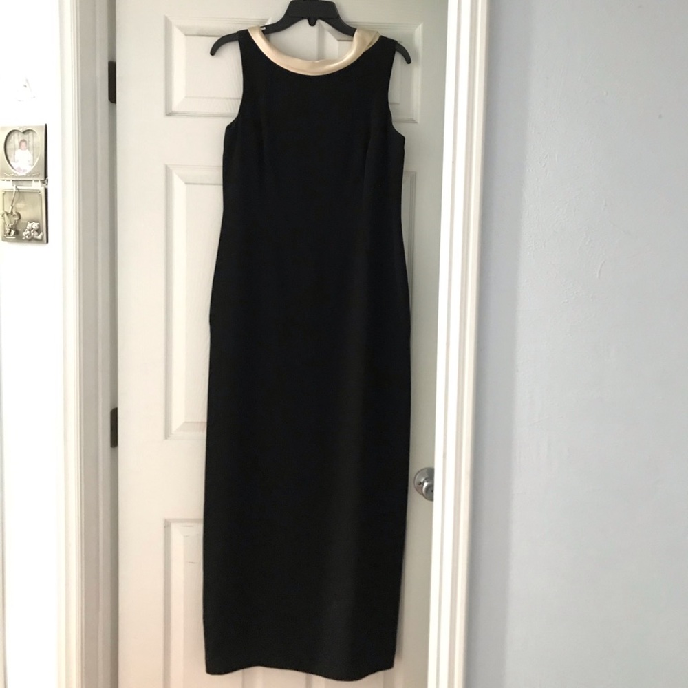 Sleek black dress